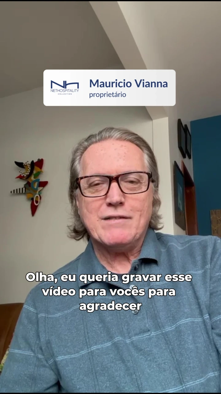 Depoimento de cliente da Net Hospitality