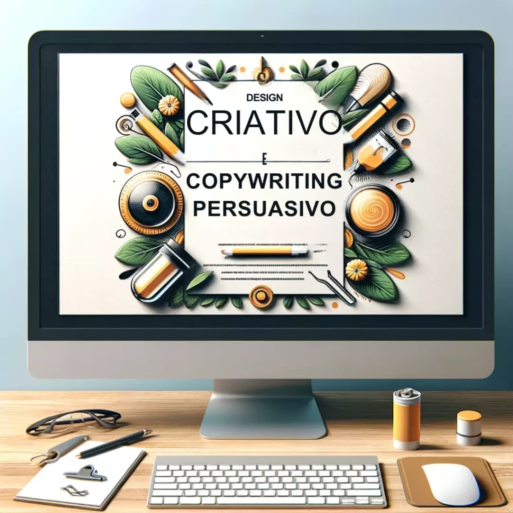 Gestão de anúncios online - Design criativo e copywriting persuasivo